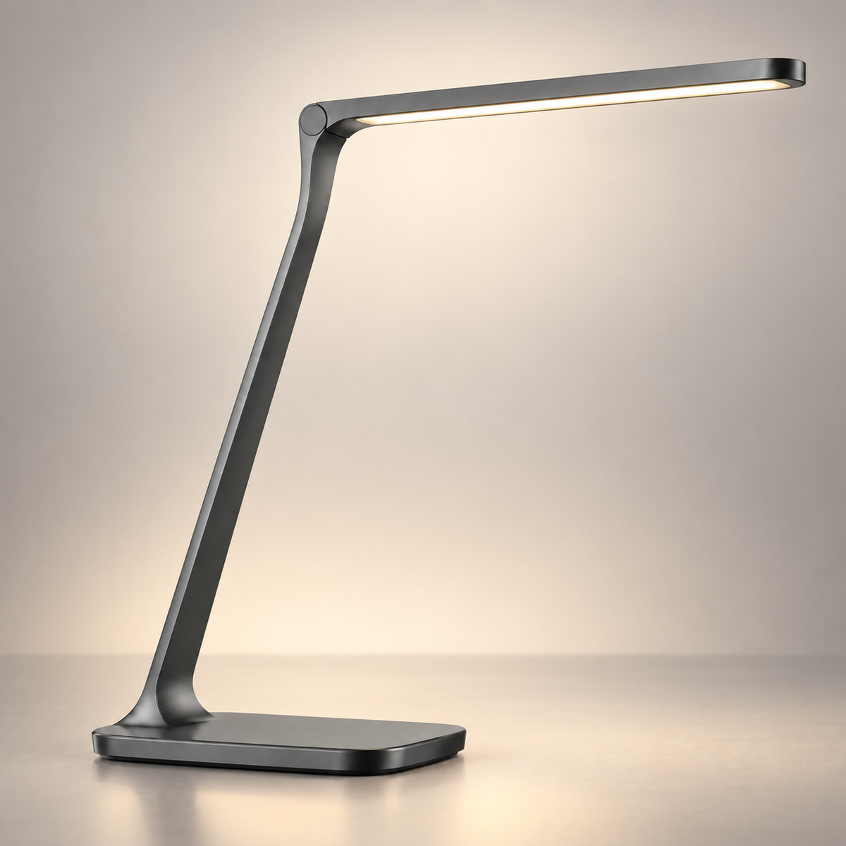 Greendailyes® Anthracite LED Desk Lamp – Minimalist Task Light with a Slim Design for Office and Home Office