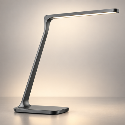 Greendailyes® Anthracite LED Desk Lamp – Minimalist Task Light with a Slim Design for Office and Home Office